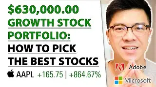 $630K STOCK PORTFOLIO REVEAL | How to Pick the Best Stocks & Beat the Market (S&P 500)