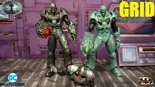 McFarlane DC Multiverse Grid Regular & Platinum Crime Syndicate Evil Cyborg Action Figure Review