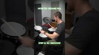 How To: Insane Drum Fill #drums #drummer #drumeducation #drumset