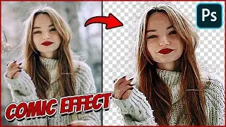 How to Turn Photo to Comic Book Cartoon Effects (Cartoonize Yourself) - Photoshop Tutorial