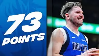 EVERY POINT From Luka Doncics INSANE 73-PT CAREER-HIGH Performance! 🔥 | January 26, 2024