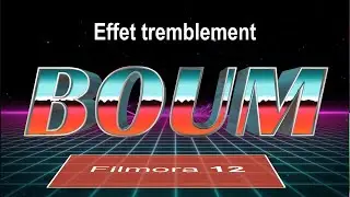 Effet de TREMBLEMENT de TEXTE sur Filmora 12