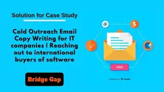 Cold Outreach Email Copy Writing for IT companies | Reaching out to international buyers of software