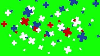 Футаж HD. Много плюсов. Хромакей