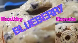 Healthy Blueberry Donut - Protein powder based