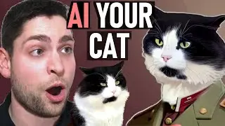 AI Images of Your Cat - Full Workflow (Stable Diffusion + DreamBooth + GIMP)