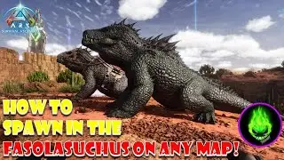 Ark Ascended - How To Bring In The Fasolasuchus On Any Map!