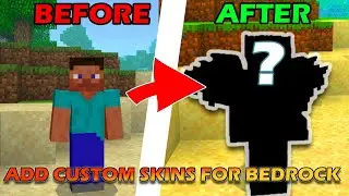 How to Add a Custom Skin on Minecraft Bedrock