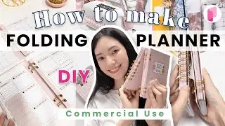 DIY How to make 2025 Folding Planner - Tutorial