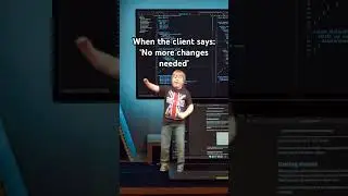 When the Client Says ‘No More Changes!’ 😂 Coding Victory Moment #shorts #memes #devlife #freelance