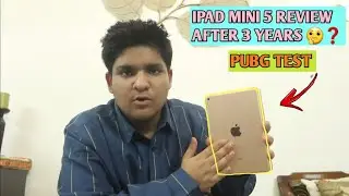 IPAD MINI 5 REVIEW AFTER USING FOR 3 YEARS PUBG TEST, HEATING, BATTERY LIFE STILL WORTH BUYING ❓️🤔