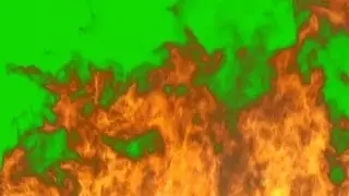 Fire Flames Green Screen