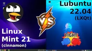 Linux Mint 21 vs Lubuntu 22.04