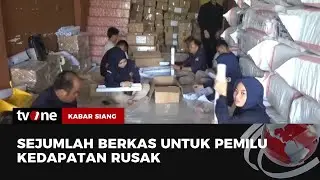 Petugas KPU Sulbar Temukan Logistik Pemilu Rusak | Kabar Siang tvOne