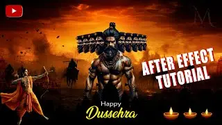 HOW TO CREATE A DUSSEHRA TEMPLATE IN AFTER EFFECT II AFTER EFFECT TUTORIALS II SM ENTERTAINMENT
