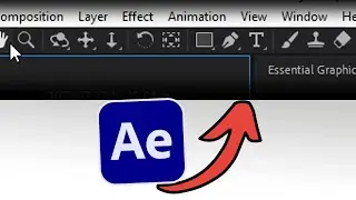 How to get toolbar back in After Effects