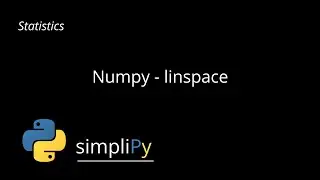 Numpy - linspace