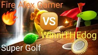 Cutiebraveguy Gameplay [S2] [EP.24] | Fire Alex Gamer 🔥 VS WinniTHEdog 🟡 | Roblox Super Golf!