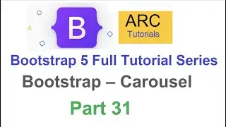 Bootstrap Tutorial For Beginners #31 - Bootstrap Carousel Tutorial | Bootstrap Full Course Tutorial