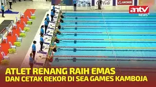 ATLET RENANG RAIH EMAS DAN CETAK REKOR DI SEA GAMES KAMBOJA