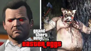 GTA 5 - Easter Eggs and Scary Secrets!