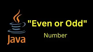 Check if a number is even or odd in Java