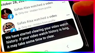 How to Clear Videos you've watched on Facebook