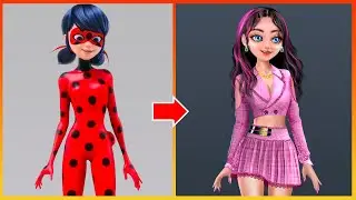 Miraculous: Ladybug Transformation - Miraculous Characters Glow Up