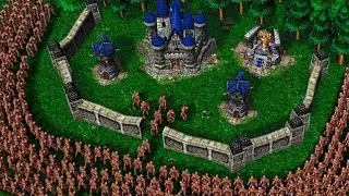 Строю ЛУЧШУЮ защиту от зомби в Warcraft 3!