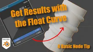 Work The Float Curve Node - Blender Geometry Node Basics