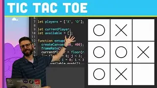 Tic Tac Toe in p5.js (Coding Challenge 149)