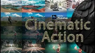 Free Cinematic Effect Photoshop Action |  Cinematic color grading photoshop action free