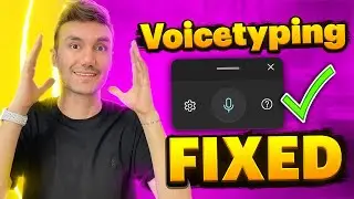 Windows 11 Voice Typing Not Working Fix!