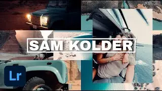 How To Edit Like Sam Kolder | Sam Kolder Inspired Preset | Lightroom Preset