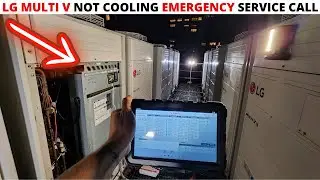 HVAC: LG Multi V Not Cooling/Error Code CH75 (LG Multi V Error Code CH 75 Troubleshooting & Repair)