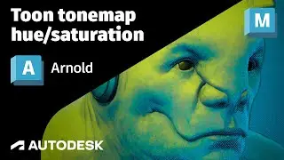 Arnold Tutorial - How to shade a character using the toon shader in Maya