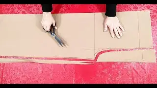 Sew in 10 Minutes \Very Easy Cutting And Sewing Loose Trousers