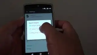 Google Nexus 5: How to Change Default Search Engine in Chrome