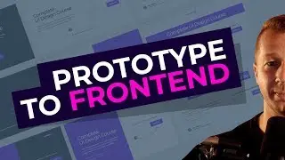 From Prototype UI Design to HTML, CSS & JS Tutorial