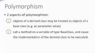 C# for Java Programmers - Classes Inheritance Polymorphism