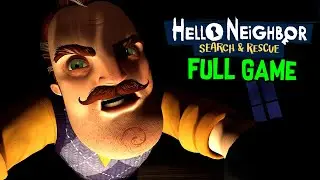 Hello Neighbor VR Search & Rescue Full Game Longplay (With Commentary)