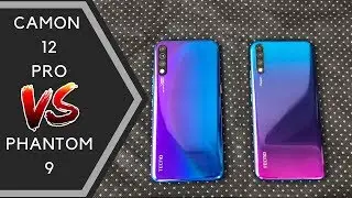 TECNO Camon 12 Pro vs Phantom 9 Speed Test Comparison