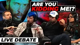 Adam22 Debates Zherka On NoJumper And Destiny Can't Stop Laughing ft. Farha