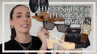 10 of the best HIGHSTREET DESIGNER INSPIRED accessories / YSL, Celine, Chanel, Cartier, Hermes Dupes