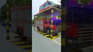 When the emergency vehicle meets🤯3D Special Effects | 3D Animation #shorts #vfxhd