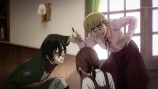 Кая пытается убить Габи / Kaya tries to kill Gabi (2/2) [Attack on Titan]