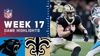 Panthers vs. Saints Week 17 Highlights | NFL 2021