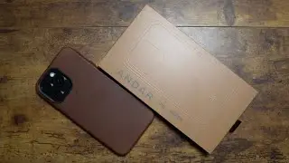 iPhone 15 Pro Max | Andar Leather Case BROWN!