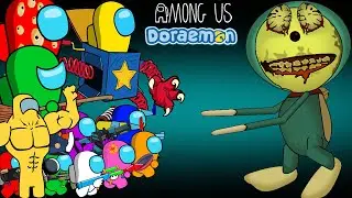 어몽어스 VS DORAEMON Animation | AMONG US ZOMBIE ANIMATION