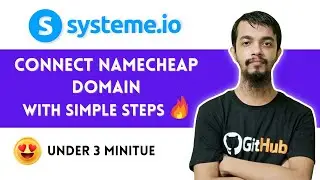 Systeme.io Custom Domain Tutorial 👉 How to Connect Namecheap Domain in Systeme.io Under 3 Minitue